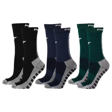 Imagem de Kit 3 Pares de Meias Penalty Grip Masculina