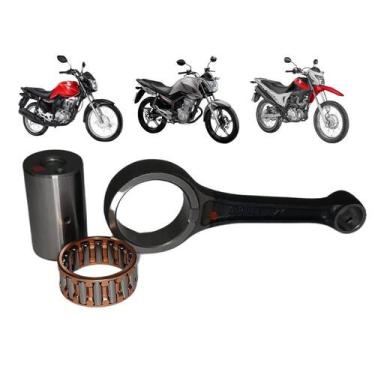 Imagem de Biela Mahle Metal Leve Com Rolamento Honda CG 160 Fan 2015 A 2022 - MA