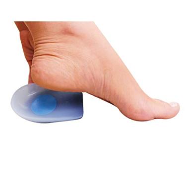 Imagem de Calcanheira Acomodativa Silidere com Ponto, Ortho Pauher, Translucido, Pequeno