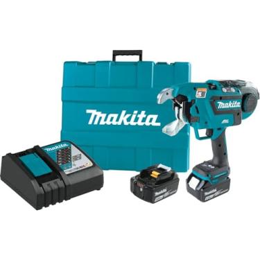 Imagem de Makita XRT02TK 18V LXT Lithium-Ion Brushless Cordless Deep Capacity Kit de ferramentas de amarração de vergalhão (5,0Ah)