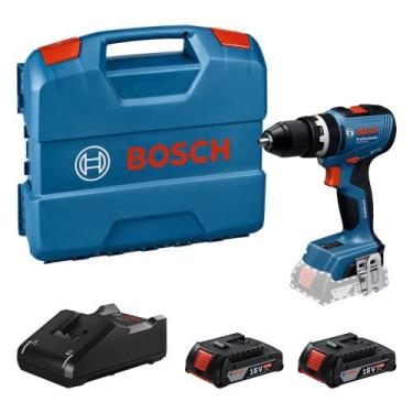 Imagem de Parafusadeira Furadeira Bosch GSB18V-65+2baterias+carregador