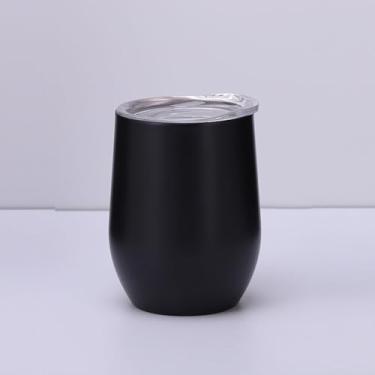 Imagem de Xícara de chá de aço inoxidável, isolamento a vácuo de parede dupla, à prova de vazamento, pode ser lavada na lava-louças, várias cores CB05