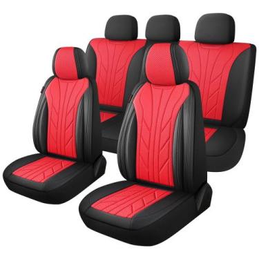 Imagem de Conjunto completo de capas de assento de carro em tecido de material s