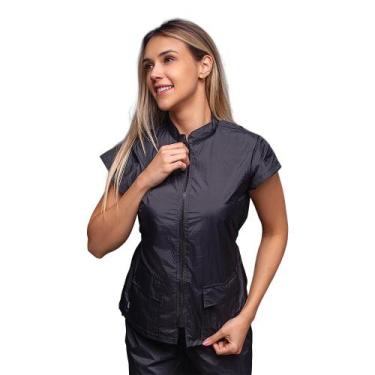 Imagem de Jaleco Feminino Master GroomerBr Preto, 4g, preto