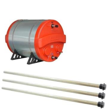 Imagem de 3 Bastões Anodo Sacrifício Aquecedor Solar Boiler 3 Por 4 75cm - Armaz