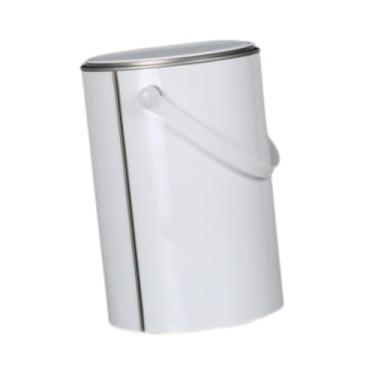 Imagem de Wswqop Lata de tinta com tampa, balde de metal à ferrugem, recipiente para tintas, adesivos, vernizes e projetos de artesanato "faça, 5l