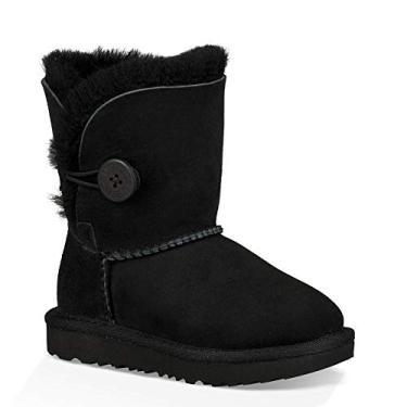 Imagem de UGG Bota infantil unissex T Bailey Button II, Preto, 22