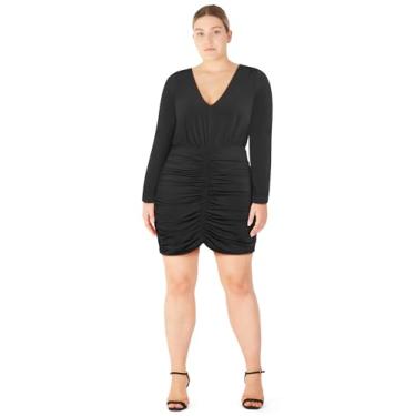 Imagem de City Chic Vestido feminino plus size - Jolene, Preto, 50