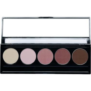 Imagem de Pure Ziva Paleta De Sombras Veganas Matte Em Tons Quentes, Rosa E Marrom; Sem Talco Parabenos