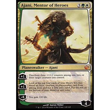 Imagem de MTG Magic: The Gathering - Ajani, Mentor of Heroes (145) Journey into Nyx JOU