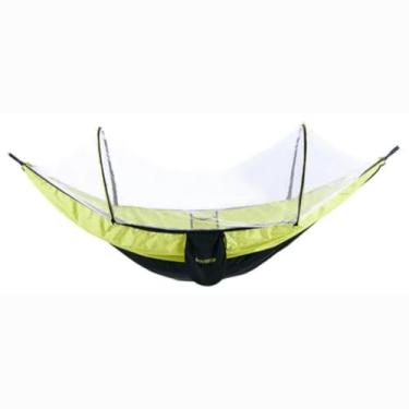 Imagem de Rede de Dormir, Rede com Tela Mosquiteiro Camping Ar Livre Design Premium