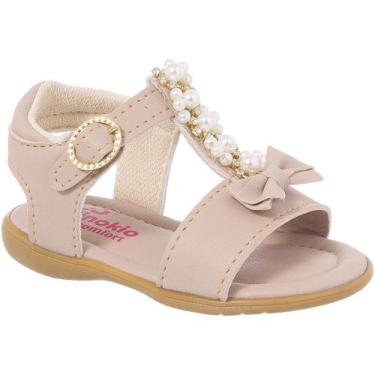 Imagem de Sandália Bebê Menina Pérola Laço Festa Batizado - PINOKIO CALÇADOS, 19