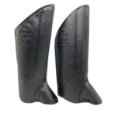 Imagem de Par Perneira Proteção 3 Talas Segurança Operador Pvc Com Velcro