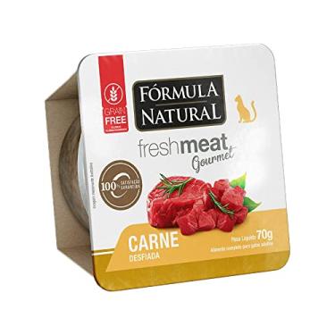 Imagem de Fórmula Natural Alimento Para Gatos Gourmet Sabor Carne 70G