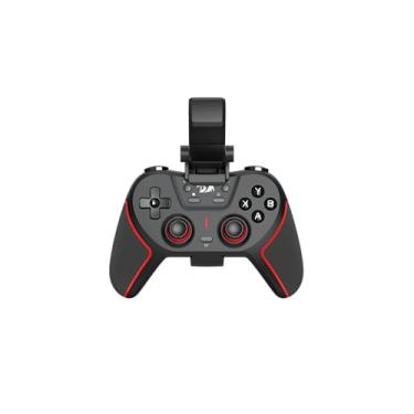 Imagem de Controle Gamer Redragon Sempiten Preto e Vermelho com Suporte para Celular G712