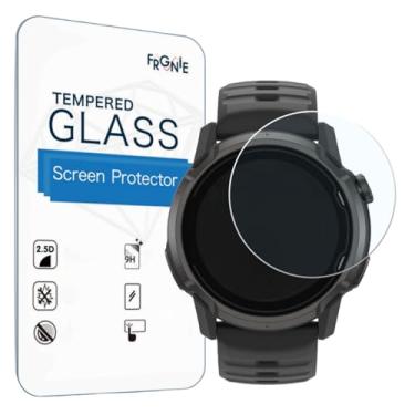 Imagem de Frgnie Protetor de tela projetado para COROS APEX 4 (46 mm) Watch 3.3 cm (3 unidades) HD antiarranhões, sem bolhas, filme de vidro temperado projetado para relógio inteligente APEX 4 de 46 mm