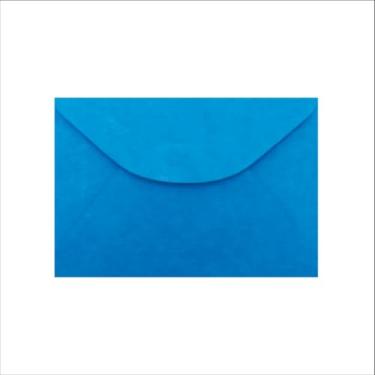 Imagem de Envelope Visita Color Mais pacote de PP, Papel offset, (12×8 cm), Azul, Romitec, 10 unidades