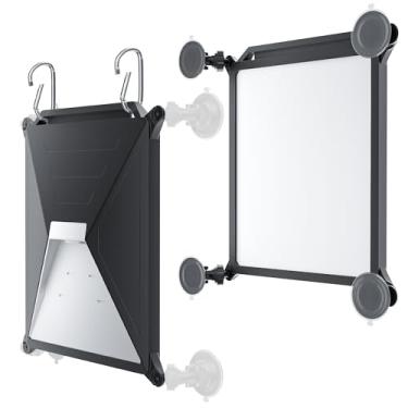 Imagem de INOVAGEN Starlink Mini suporte para carro, capa protetora de silicone 2 em 1 Starlink e kit de montagem com ventosa para janela de teto solar de carro, estojo de sinal estável para trailers de carros