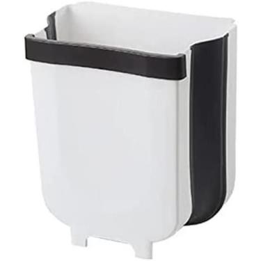 Imagem de Lixeira Extensível Retrátil Preta - Dol