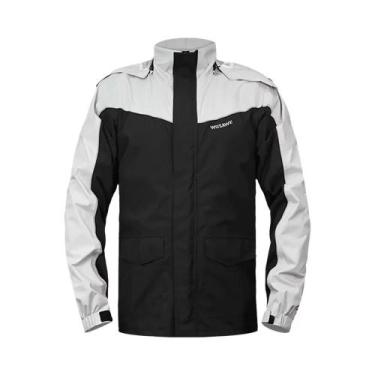 Imagem de Capa De Chuva Impermeável E Refletiva Para Motociclistas WOSAWE, Conju