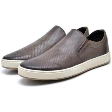Imagem de Tênis Masculino Couro Slip On Sapatênis Casual Original 3100-Masculino