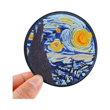 Imagem de Patch Bordado De Raposa E Ovelha Estilo Punk Para Aplicar Em Roupas E 