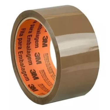 Imagem de Fita Adesiva Embalagem 3M 48mm x 50m Marrom 770922