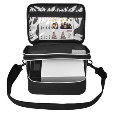 Imagem de Estojo de armazenamento compatível com impressora Liene PixCut S1 Color Photo Stick, caixa de saco para máquina de corte, suporte oragnizador para impressora térmica, protetor multifuncional preto