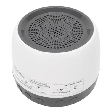 Imagem de Heayzoki Máquina de Ruído Branco, Máquina de Som de Viagem Portátil Com Alto-falante Bluetooth de Memória de 13 Sons, Volume Ajustável Alimentado por USB e Temporizador para Sono de bebê