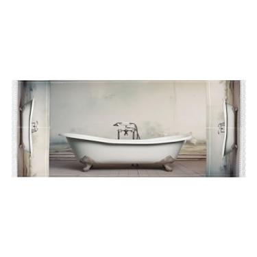 Imagem de Wassud Capas de lavadora e secadora de banheira, protetor de lavadora com sacos de armazenamento, capa de geladeira à prova de poeira com bolsos para lavanderia doméstica, cozinha, 120 x 55 cm