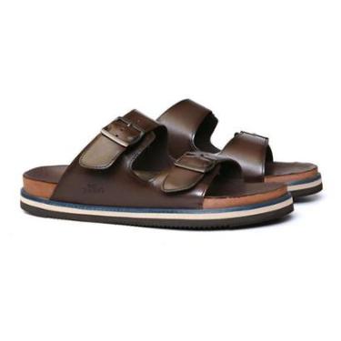 Imagem de Sandalia Masculina Scabirken Naturalle Avela Samello-Masculino