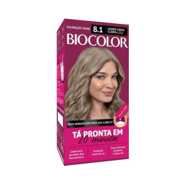 Imagem de Coloração Biocolor Mini Kit Louro Acinzentado Radiante 8.1