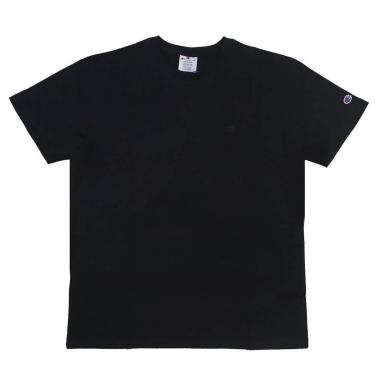 Imagem de Camiseta Champion "Athletic" Basic C Emb Logo TST - Preto-Masculino