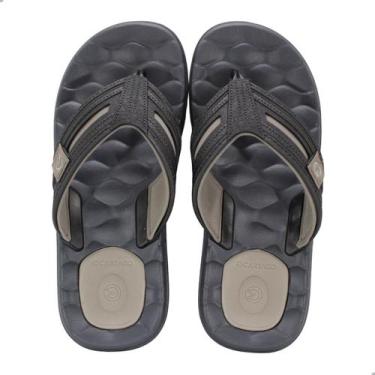 Imagem de Chinelo Cartago Egeu IV Preto, Pt, Basalto, Preto, Cinza, 39