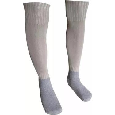 Imagem de Meiao profit futebol prossional adulto, Branco, 29 AO 32