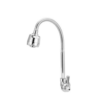 Imagem de Torneira Flexível Parede Cozinha Gourmet Luxo Chuveirinho - Modelar