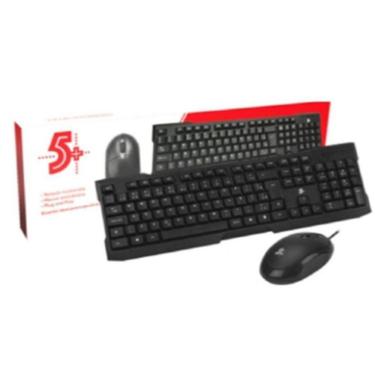 Imagem de Kit Teclado E Mouse Usb Com Fio Tecrado