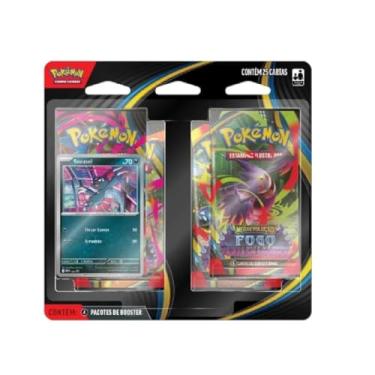 Imagem de Pokémon TCG, Blister Quádruplo - 4 Pacotes de Booster + Carta promo SORTIDA de Megaevolução - Fogo Fantasmagorico