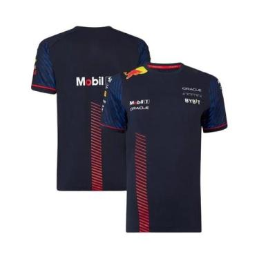 Imagem de Camiseta Masculina Red Bull 2025 Primavera Outono Corrida Ciclismo Cas