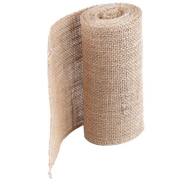 Imagem de Generic Tecido de Juta Hessiano, Rolo de Serapilheira de 3 Tipos, Faixa de Serapilheira, Fita de, Rolo de Natural para Enfeites, Decoração de Festa, Decoração de Casamento para (Largura 15cm,
