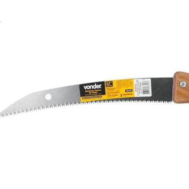 Imagem de Serrote Curvo de Poda 12'' Cabo de Madeira Vonder