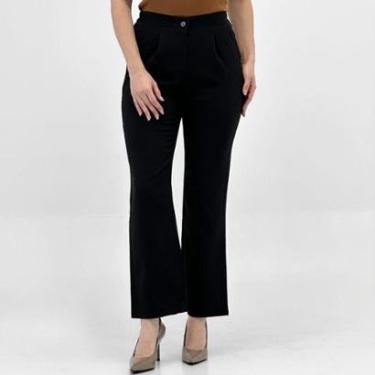 Imagem de Calça Facinelli Reta Alfaiataria em Tecido Feminina-Feminino