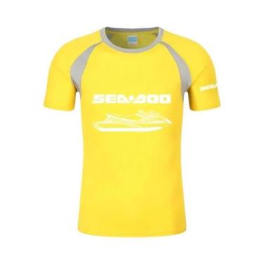 Imagem de Camiseta Masculina Estampada De Verão Sea Doo Seadoo Moto Gola Redonda