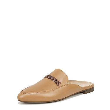Imagem de Vionic Starling Mule feminina – Sapatilhas confortáveis que incluem uma palmilha de suporte de arco embutida que ajuda a corrigir a pronação e aliviar a dor no calcanhar causada por fascite plantar, tamanhos de largura média 34 a 44, Napa de camelo, 8