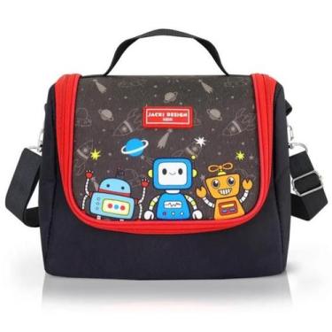 Imagem de Lancheira Térmica Infantil Amiguinhos - Jacki Design, Preto