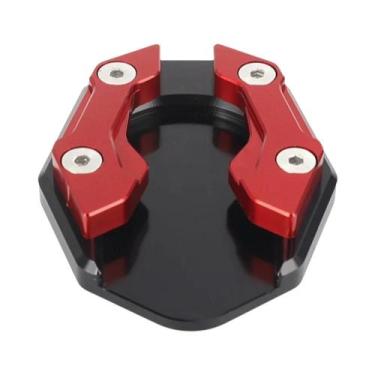 Imagem de Extensor De Apoio Para Moto Em Liga De Alumínio Preto, Acessórios Para