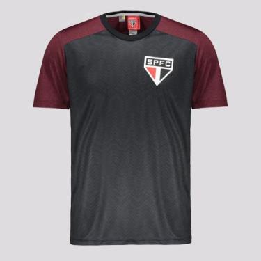 Imagem de Camisa São Paulo Rede Preta - Braziline, GG