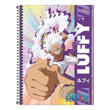 Imagem de Caderno Espiral Universitário One Piece SSG 80 Folhas - Tilibra -