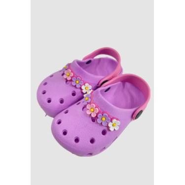 Imagem de Babuche Infantil Menina Florzinhas - Molekada, 23/24