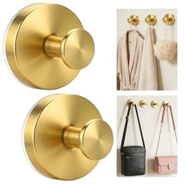 Imagem de Mity rain Ganchos de ventosa para guirlandas de porta, ganchos de guirlanda de metal reutilizáveis para janelas de vidro da porta da frente, suporte forte sem broca, ideal para decorações de portas de